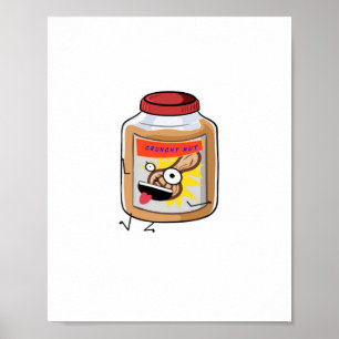 Werde verrückt, Erdnussbutter-Thema Poster