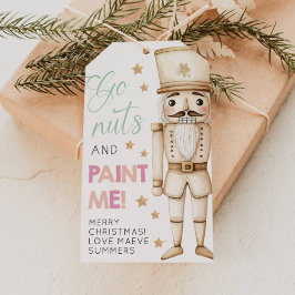 Werde verrückt und male mir Weihnachten Kinder Nus Geschenkanhänger