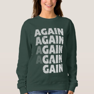 Werde wieder zum Gewinn Ästhetik der Wörterbuch-De Sweatshirt