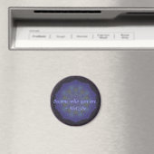 Werde zu dem, was du bist. - Nietzshe Magnet (In Situ (Geschirrspüler))