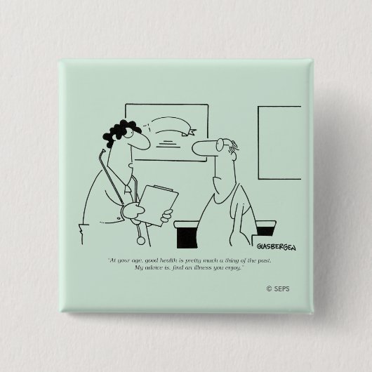 Werden älter button (Vorderseite)