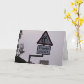 Werden älter karte (Gelbe Blume)