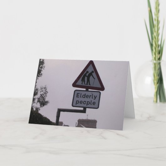 Werden älter karte (Vorderseite)