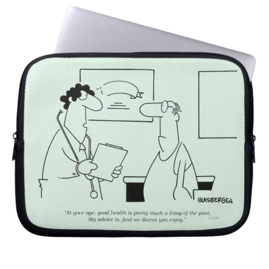 Werden älter laptopschutzhülle (Vorderseite)