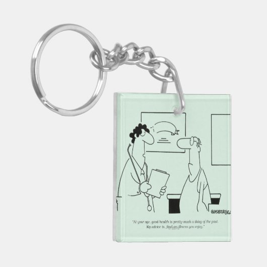 Werden älter schlüsselanhänger (Vorderseite links)