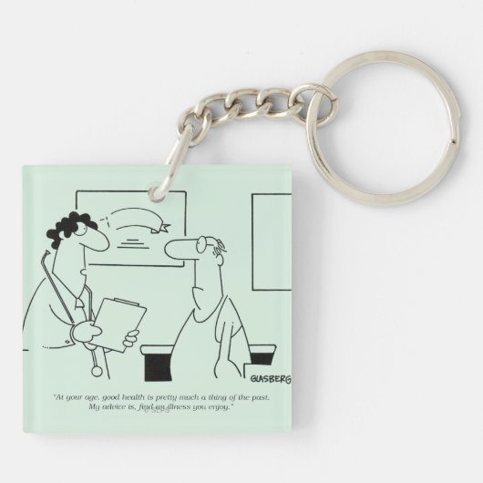 Werden älter schlüsselanhänger (Rückseite)