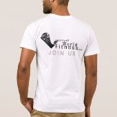 Werden die Revolution T-Shirt (Rückseite)