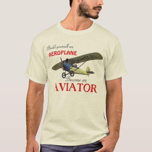 Werden ein Flieger! T-Shirt (Vorderseite)