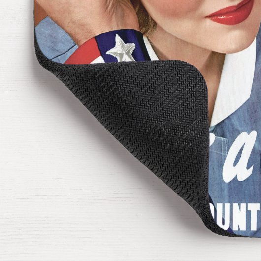 Werden eine Krankenschwester Mousepad (Ecke)