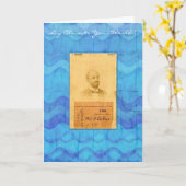 Werden es tun Sie Karte (Gelbe Blume)