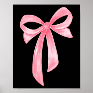 Werden geliebt Johannes 3_16 rosa Schleife christl Poster