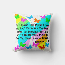 WERDEN JEREMIAH 29:11 INSPIRIERT KISSEN