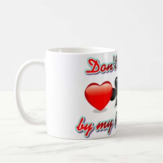 Werden nicht getäuscht Sie durch mein Kaffeetasse (Links)