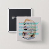 Werden nicht getäuscht Sie von Hillary Button (Vorne & Hinten)
