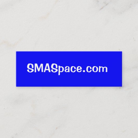 Werden Sie angeschlossen? Mini Visitenkarte (Vorderseite)