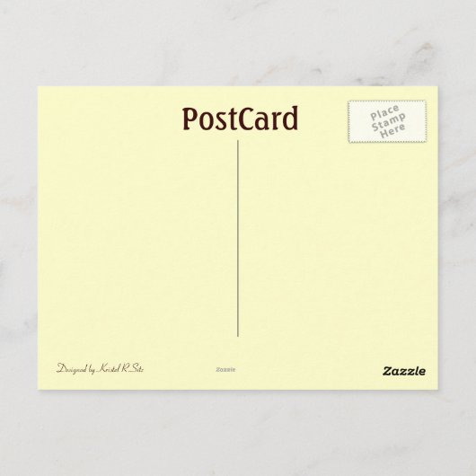 Werden Sie Aviator Postkarte (Rückseite)