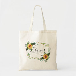 Werden Sie Bridesmaid Maid Ehre Danke Mutter Tragetasche