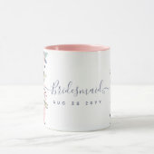 Werden Sie BRIDESMAID MAID HONOR FLOWERGIRL? Tasse (Zentrum)