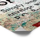 Werden Sie Chiropraktor - Funny Vintage Ad Poster (Ecke)