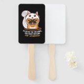 Werden Sie der Eichhörnchenhund Fächer (Vorne und Hinten)