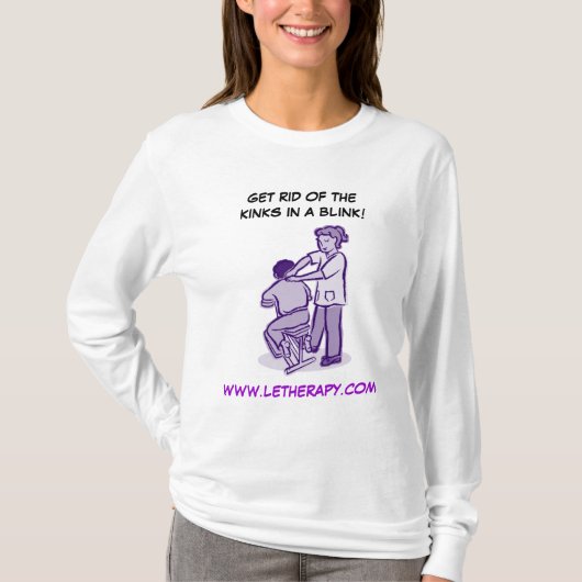 WERDEN SIE DIE SCHLEIFEN IN EINEM BLINZELN LOS! T-Shirt (Vorderseite)