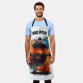 🔥 werden Sie die ultimative GRILLEN Boss! 🔥 Schürze (Getragen)