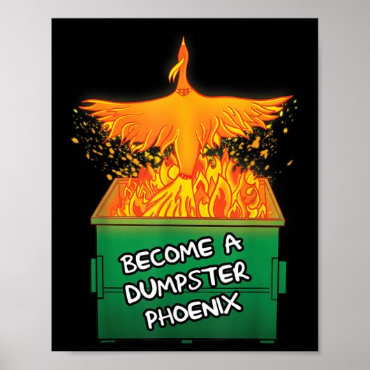 Werden Sie ein Dumpster Pcute Ss Niedlich Ssnix Fu Poster (Vorne)