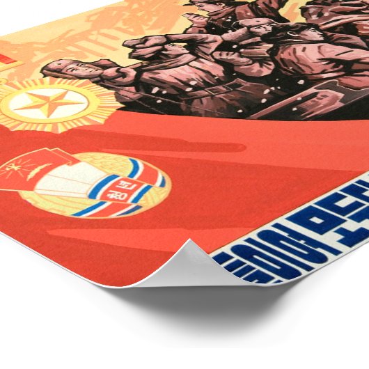 Werden Sie ein junger Held, indem Sie beim Bau der Poster (Ecke)