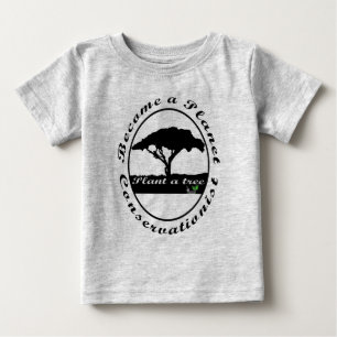 Werden Sie ein Planet-Naturschützer-T - Shirt