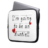 Werden Sie ein Tante Kid Print Tshirts und Geschen Laptopschutzhülle (Vorderseite Links)