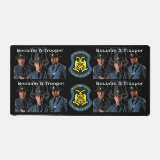 WERDEN SIE EIN TROOPER SCHREIBTISCHUNTERLAGE (Vorderseite)