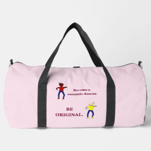 Werden Sie ein versatile Dancer Ballet Pink Duffle Bag