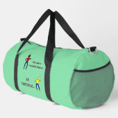 Werden Sie ein Versatile Dancer Light Sea Green Duffle Bag (Rechte Ecke)