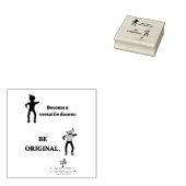 Werden Sie ein vielseitiger Tänzer Gummistempel (Stempel)