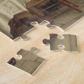 "Werden Sie er kommen?" (Öl auf Leinwand) Puzzle (Seite)