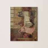 "Werden Sie er kommen?" (Öl auf Leinwand) Puzzle (Vertikal)