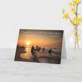 Werden Sie Fischer (Taufkarte) Karte (Gelbe Blume)