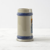 Werden Sie Franken viel Glück-Bier Stein Bierglas (Mittel)