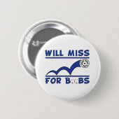 Werden Sie Fräulein Beer Pong Button (Vorne & Hinten)