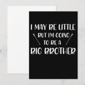 Werden Sie Großbruder Geschenkbrother (Vorne/Hinten)