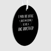 Werden Sie Großbruder Geschenkbrother Ornament (Vorderseite)