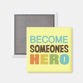 Werden Sie Jones Hero Magnet (Vorderseite/Rückseite)