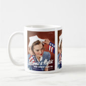 Werden Sie Krankenschwester Kaffeetasse (Links)