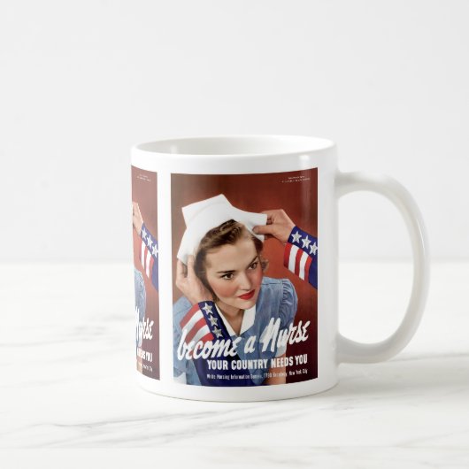 Werden Sie Krankenschwester Kaffeetasse (Rechts)