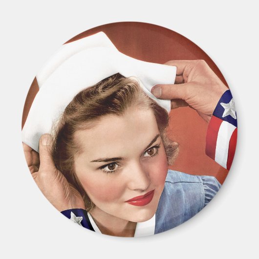 Werden Sie Krankenschwester Magnet (Vorne)