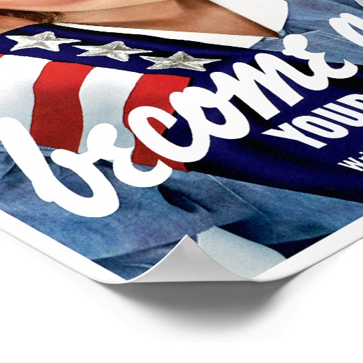 Werden Sie Krankenschwester Poster (Ecke)