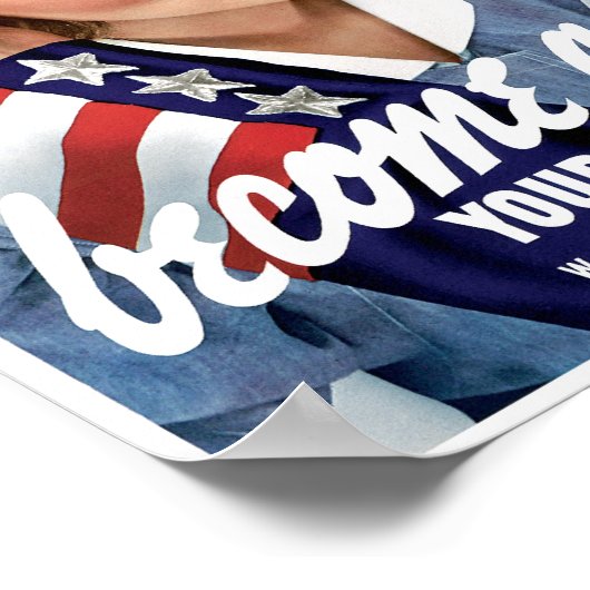 Werden Sie Krankenschwester Poster (Ecke)