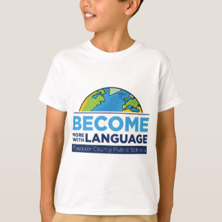 Werden Sie mehr mit Sprache. ESL-Lehrer T-Shirt