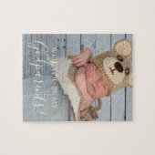 Werden Sie mein Baby-Foto für meine Eltern sein? Puzzle (Horizontal)
