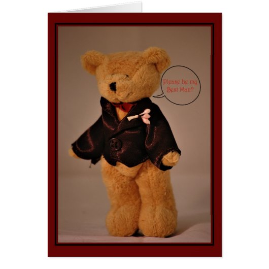 Werden Sie mein Bestman sein? (Vorne)